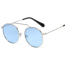 2020 Fashion Round Metal Style Tint Ocean Lens Sunglasses Vintage Classic Brand Design Sun Glasses Oculos De Sol